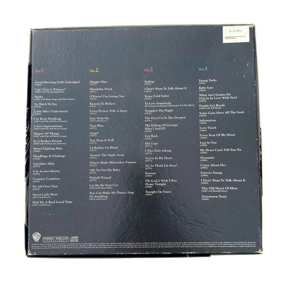 Rod Stewart Vintage Story Teller booklet & CD Collection music collector 90s - Picture 9 of 9